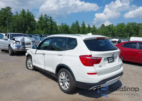 2017 BMW X3 xDrive28I from USA, damaged, VIN 5UXWX9C39H0W78224